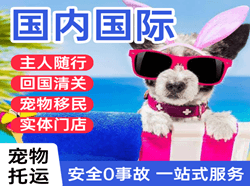 乌兰察布机场托运国际宠物托运 【国
